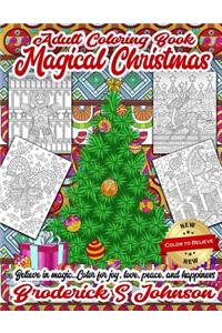 Magical Christmas Adult Coloring Book