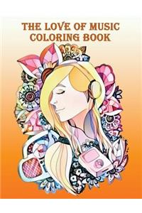 love of music coloring book