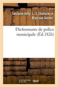 Dictionnaire de Police Municipale