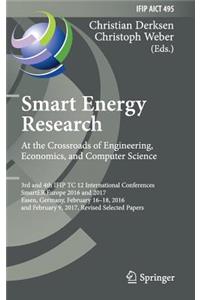 Smart Energy Research. at the Crossroads of Engineering, Economics, and Computer Science