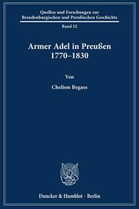 Armer Adel in Preussen 1770-1830