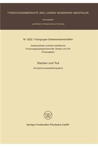 Sterben und Tod