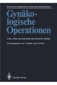 Gynakologische Operationen