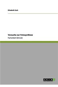 Versuche zur Fotosynthese