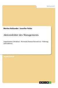 Aktionsfelder des Managements