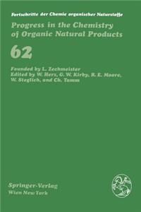 Fortschritte Der Chemie Organischer Naturstoffe / Progress in the Chemistry of Organic Natural Products