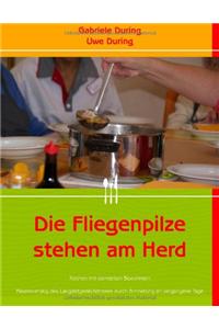 Die Fliegenpilze Stehen Am Herd