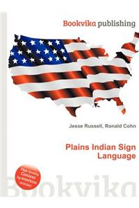 Plains Indian Sign Language