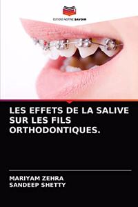 Les Effets de la Salive Sur Les Fils Orthodontiques.