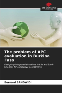 problem of APC evaluation in Burkina Faso