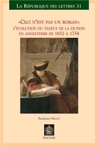 Ceci n'Est Pas Un Roman