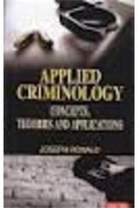 Applied Criminology Concept Theory And Application
