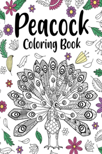 Peacock Coloring Book