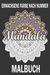 Erwachsene Farbe Nach Nummer Mandala Malbuch