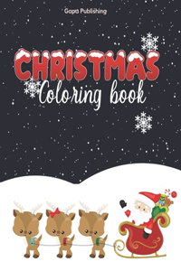 Christmas Coloring Book For Kids Ages 2-5 Years Old