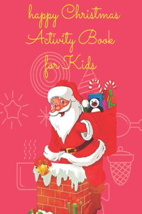 happy Christmas Activity Book for Kids