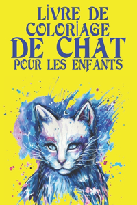 Lİvre de Colorİage de Chat Pour Les Enfants