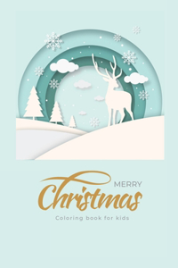 Merry Christmas Coloring Book For Kids