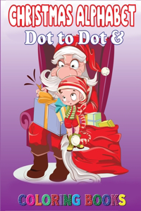 Christmas Alphabet Dot to Dot & Coloring books
