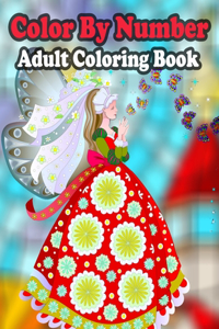 Color By Number Adult Coloring Book