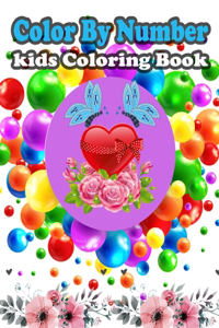 Color By Number kids Coloring Book