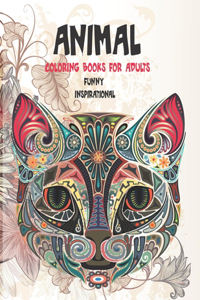 Animal Coloring Books for Adults Funny Inspirational