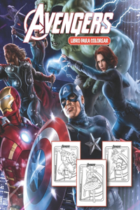 Avengers libro para colorear