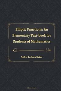 Elliptic Functions