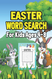 Easter Word Search For Kids Ages 4-8