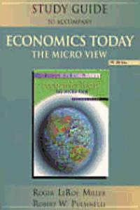 Study Guide t/a Economics Today, 1999-2000