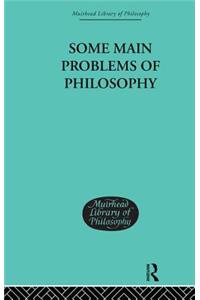 Some Main Problems of Philosophy