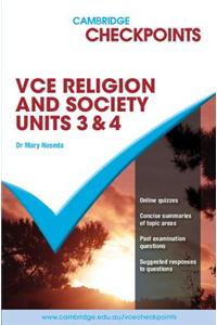Cambridge Checkpoints VCE Religion and Society Units 3&4 2011-16