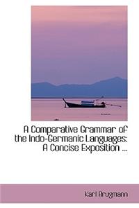 A Comparative Grammar of the Indo-Germanic Languages