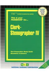 Clerk-Stenographer IV
