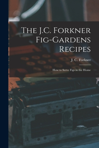 J.C. Forkner Fig-gardens Recipes; How to Serve Figs in the Home