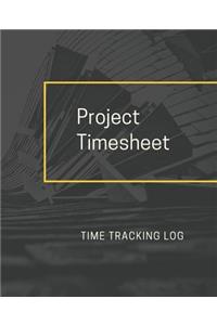 Project Timesheet Time Tracking Log