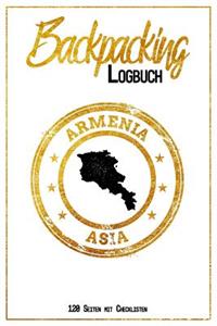 Backpacking Logbuch Armenia Asia 120 Seiten mit Checklisten