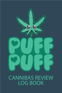 Puff Puff Cannabis Review Log Book