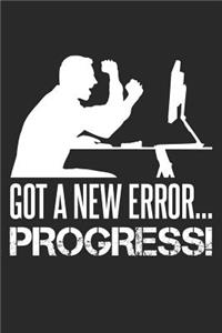 Got a New Error Progress