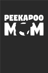 Peekapoo Journal - Peekapoo Notebook 'Peekapoo Mom' - Gift for Dog Lovers