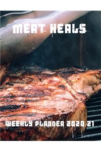 Meat Heals Weekly Planner 2020/21