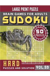Hard Sudoku Large Print