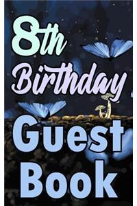 8th Birthday Guest Book