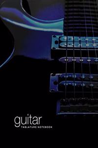 Guitar Tablature Notebook: 8.5 x 11 in, 250 Pages, Electric Guitar Theme