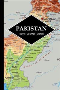 Pakistan Travel Journal: Write and Sketch Your Pakistan Travels, Adventures and Memories