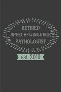Retired Speech-Language Pathologist est. 2019