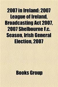 2007 in Ireland