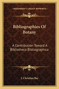 Bibliographies Of Botany