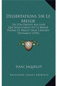 Dissertations Sir Le Messie