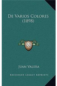 De Varios Colores (1898)